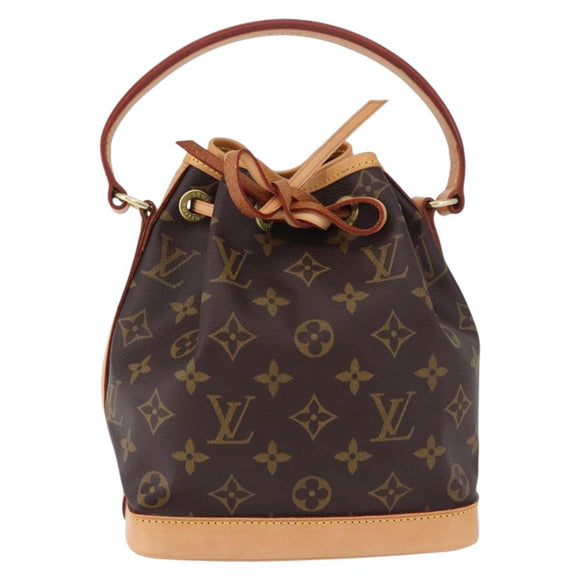 LOUIS VUITTON Monogram Noe BB Shoulder Bag M40817 LV Auth 196903SAV