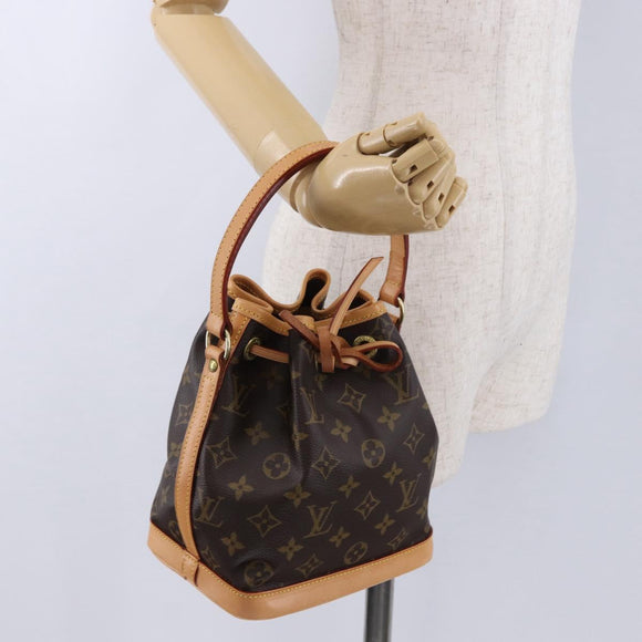 LOUIS VUITTON Monogram Noe BB Shoulder Bag M40817 LV Auth 196903SAV