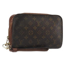 LOUIS VUITTON Monogram Orsay Clutch Bag M51790 LV Auth 196904-1
