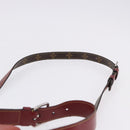LOUIS VUITTON Epi Twist Bucket Shoulder Bag Red Silver M52927 LV Auth 196905-15