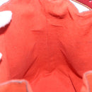 LOUIS VUITTON Epi Twist Bucket Shoulder Bag Red Silver M52927 LV Auth 196905-23