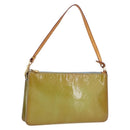 LOUIS VUITTON Monogram Vernis Lexington Pouch Baby Blue M91011 LV Auth 196907-1