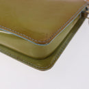 LOUIS VUITTON Monogram Vernis Lexington Pouch Baby Blue M91011 LV Auth 196907-13
