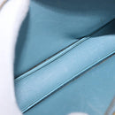 LOUIS VUITTON Monogram Vernis Lexington Pouch Baby Blue M91011 LV Auth 196907-16