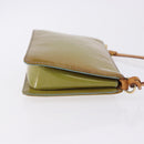 LOUIS VUITTON Monogram Vernis Lexington Pouch Baby Blue M91011 LV Auth 196907-4