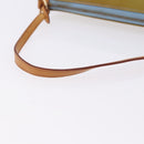 LOUIS VUITTON Monogram Vernis Lexington Pouch Baby Blue M91011 LV Auth 196907-7