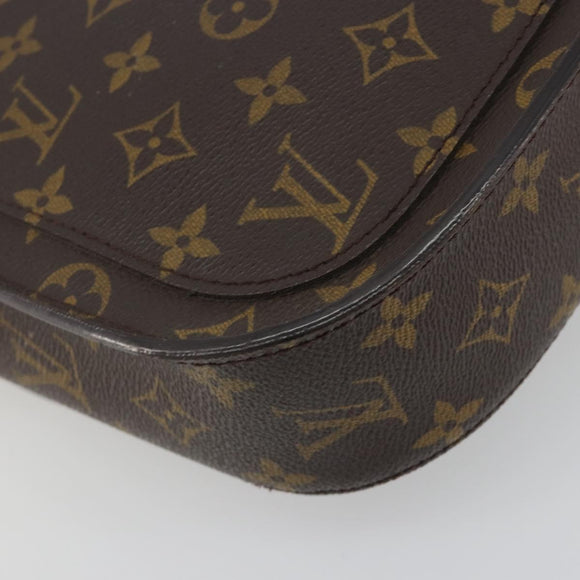 LOUIS VUITTON Monogram Saint Cloud GM Shoulder Bag M51242 LV Auth 196908
