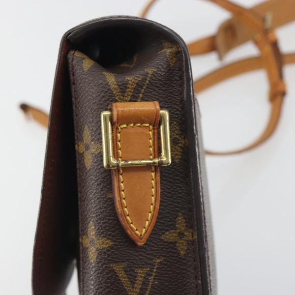 LOUIS VUITTON Monogram Saint Cloud GM Shoulder Bag M51242 LV Auth 196908