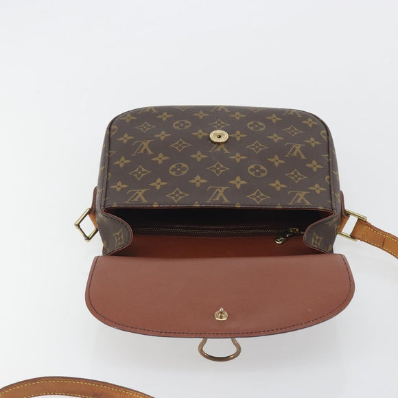 LOUIS VUITTON Monogram Saint Cloud GM Shoulder Bag M51242 LV Auth 196908