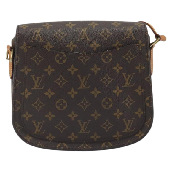 LOUIS VUITTON Monogram Saint Cloud GM Shoulder Bag M51242 LV Auth 196908