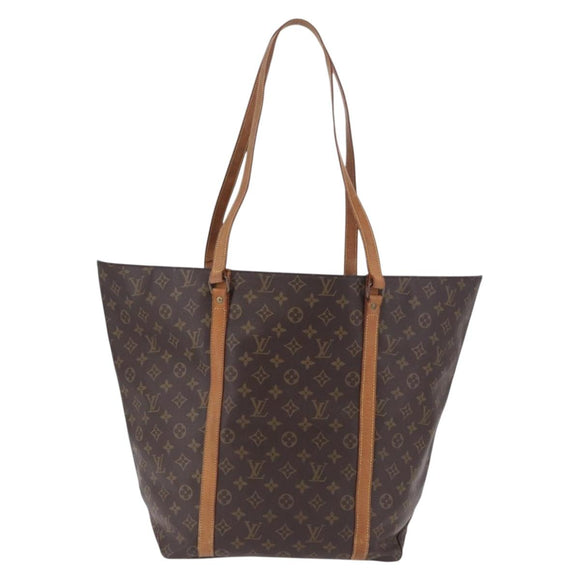LOUIS VUITTON Monogram Sac Shopping GM Tote Bag M51110 LV Auth 196909A