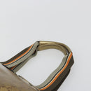 GUCCI GG Canvas GG Crystal Tote Bag Coated Canvas Gold 131230 Auth 196911-8