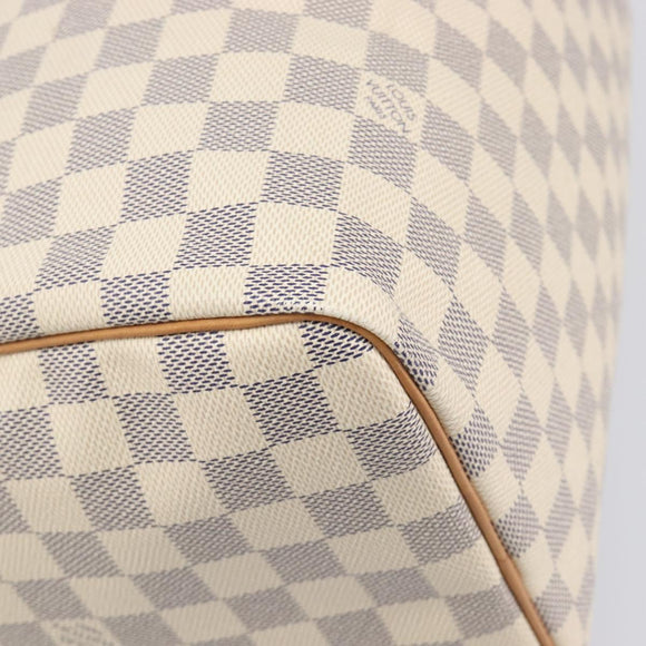 LOUIS VUITTON Damier Azur Speedy 30 Hand Bag N41533 LV Auth 196914SAV