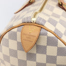 LOUIS VUITTON Damier Azur Speedy 30 Hand Bag N41533 LV Auth 196914SAV-19