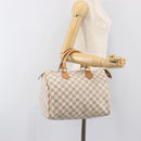 LOUIS VUITTON Damier Azur Speedy 30 Hand Bag N41533 LV Auth 196914SAV-23