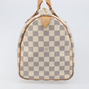 LOUIS VUITTON Damier Azur Speedy 30 Hand Bag N41533 LV Auth 196914SAV-3