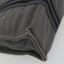 HERMES Fourre Tout PM Hand Bag Canvas Gray Silver Auth 196919A-13