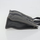 HERMES Fourre Tout PM Hand Bag Canvas Gray Silver Auth 196919A-4