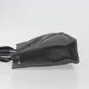 HERMES Fourre Tout PM Hand Bag Canvas Gray Silver Auth 196919A-5