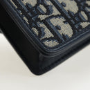 Christian Dior Trotter Canvas Dior 30 Montaigne Bag 2way Navy Gold Auth 196920SAM-15