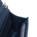 Christian Dior Trotter Canvas Dior 30 Montaigne Bag 2way Navy Gold Auth 196920SAM-24