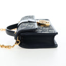 Christian Dior Trotter Canvas Dior 30 Montaigne Bag 2way Navy Gold Auth 196920SAM-4
