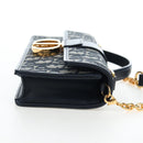 Christian Dior Trotter Canvas Dior 30 Montaigne Bag 2way Navy Gold Auth 196920SAM-5
