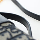 Christian Dior Trotter Canvas Dior 30 Montaigne Bag 2way Navy Gold Auth 196920SAM-8