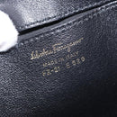 Salvatore Ferragamo Gancini Sofia Bag Harako leather 2way Brown Gold Auth 196922A-18