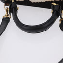 Salvatore Ferragamo Gancini Sofia Bag Harako leather 2way Brown Gold Auth 196922A-7