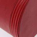LOUIS VUITTON Epi Cannes Hand Bag Red M48037 LV Auth 196923-15