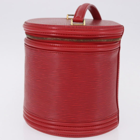LOUIS VUITTON Epi Cannes Hand Bag Red M48037 LV Auth 196923