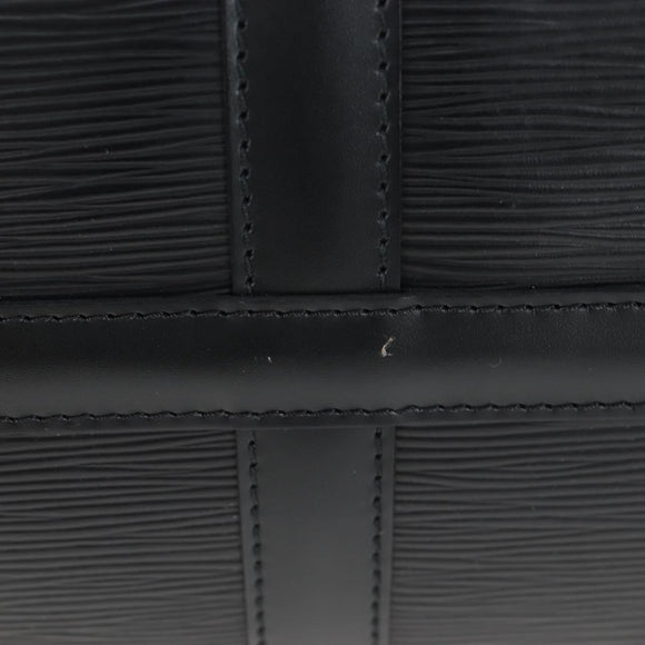LOUIS VUITTON Epi Keepall 45 Boston Bag Black M42972 LV Auth 196925V