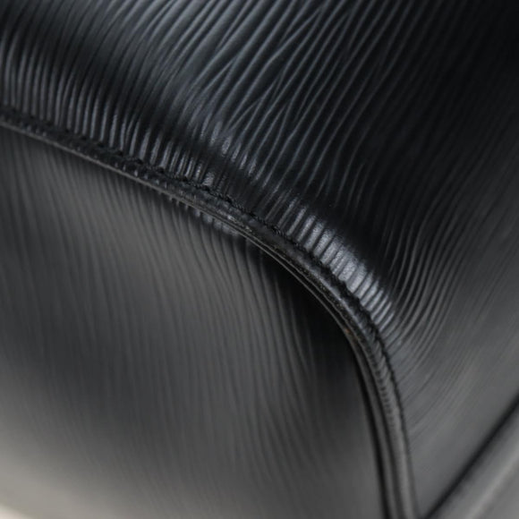 LOUIS VUITTON Epi Keepall 45 Boston Bag Black M42972 LV Auth 196925V