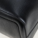 LOUIS VUITTON Epi Keepall 45 Boston Bag Black M42972 LV Auth 196925V-16