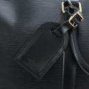 LOUIS VUITTON Epi Keepall 45 Boston Bag Black M42972 LV Auth 196925V-19