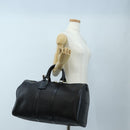 LOUIS VUITTON Epi Keepall 45 Boston Bag Black M42972 LV Auth 196925V-24