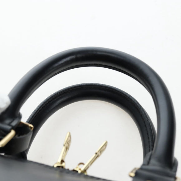 LOUIS VUITTON Epi Keepall 45 Boston Bag Black M42972 LV Auth 196925V