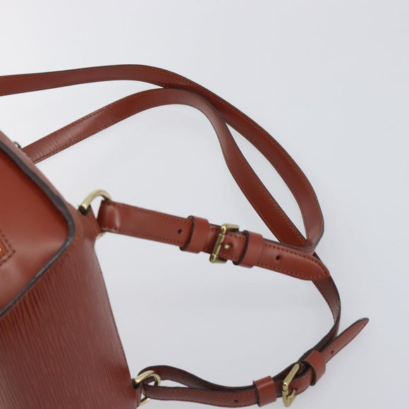LOUIS VUITTON Epi Mabillon Backpack Brown M52233 LV Auth 196927A