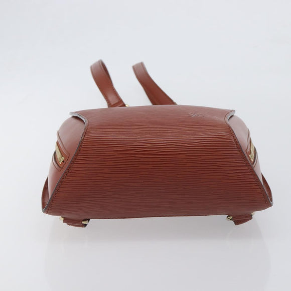 LOUIS VUITTON Epi Mabillon Backpack Brown M52233 LV Auth 196927A