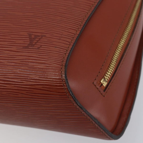 LOUIS VUITTON Epi Mabillon Backpack Brown M52233 LV Auth 196927A