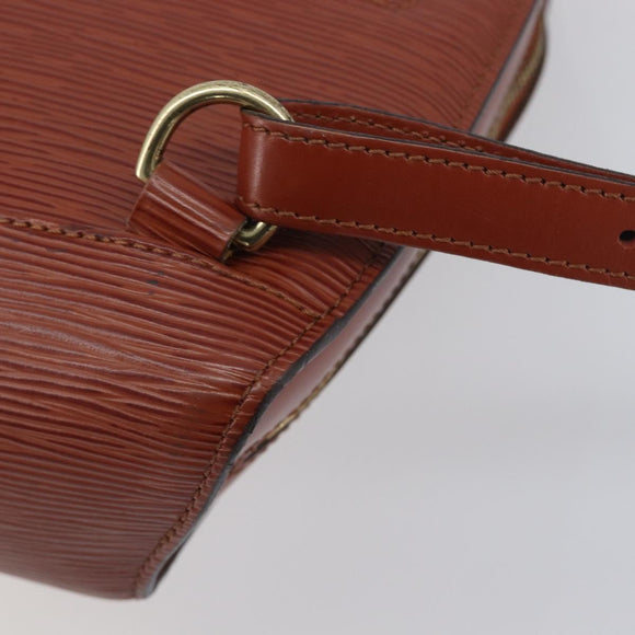 LOUIS VUITTON Epi Mabillon Backpack Brown M52233 LV Auth 196927A