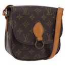 LOUIS VUITTON Monogram Saint Cloud PM Shoulder Bag M51244 LV Auth 196928-1