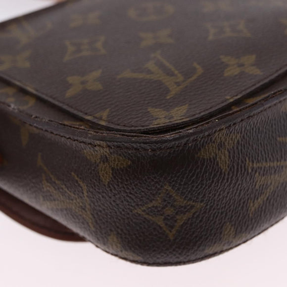 LOUIS VUITTON Monogram Saint Cloud PM Shoulder Bag M51244 LV Auth 196928