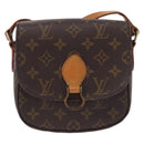 LOUIS VUITTON Monogram Saint Cloud PM Shoulder Bag M51244 LV Auth 196928-13