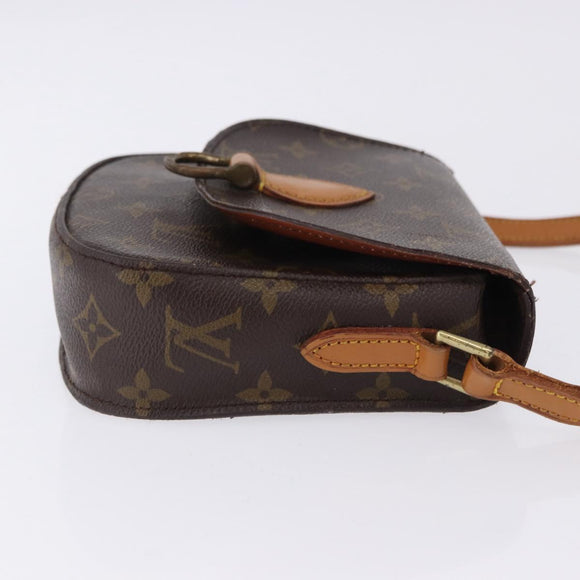 LOUIS VUITTON Monogram Saint Cloud PM Shoulder Bag M51244 LV Auth 196928