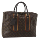 LOUIS VUITTON Monogram Bekia Anthracite Porte Documents Bag M95531 Auth 196929-1