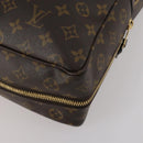 LOUIS VUITTON Monogram Bekia Anthracite Porte Documents Bag M95531 Auth 196929-15