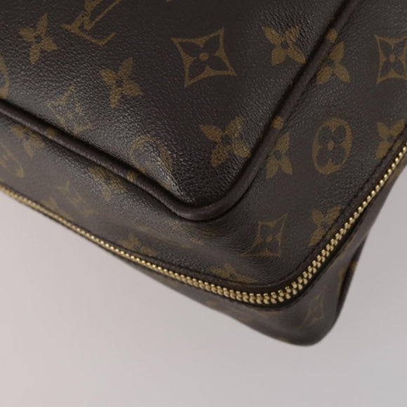 LOUIS VUITTON Monogram Bekia Anthracite Porte Documents Bag M95531 Auth 196929