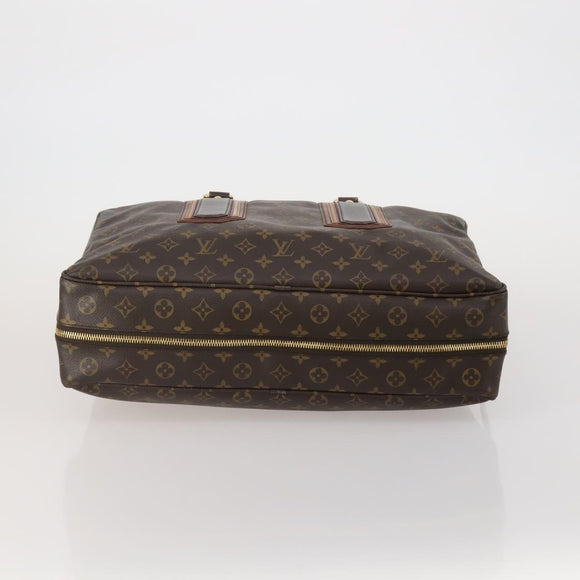LOUIS VUITTON Monogram Bekia Anthracite Porte Documents Bag M95531 Auth 196929